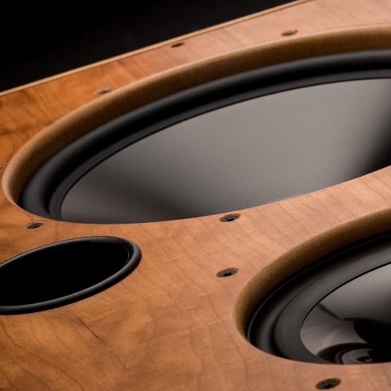 close up m40.3 xd loudspeaker harbeth front iso exotic ash dreamaudio
