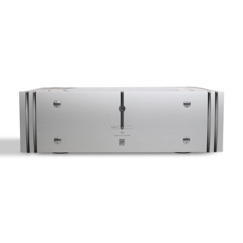 p2 dual mono power amplifier atc front silver