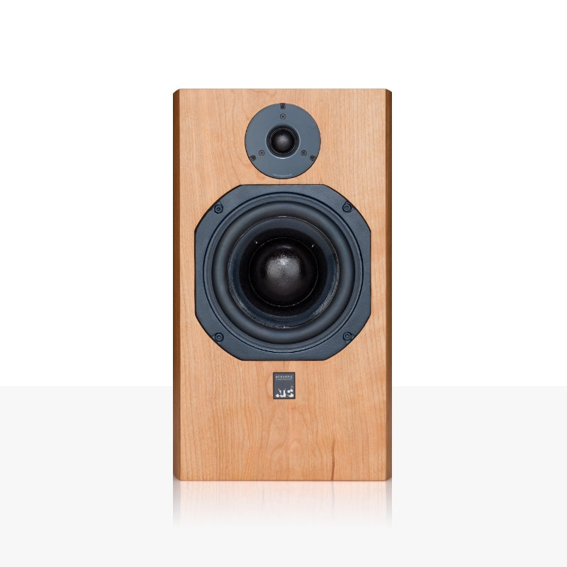 scm19 standmount speakers atc entry series front no grill cherry
