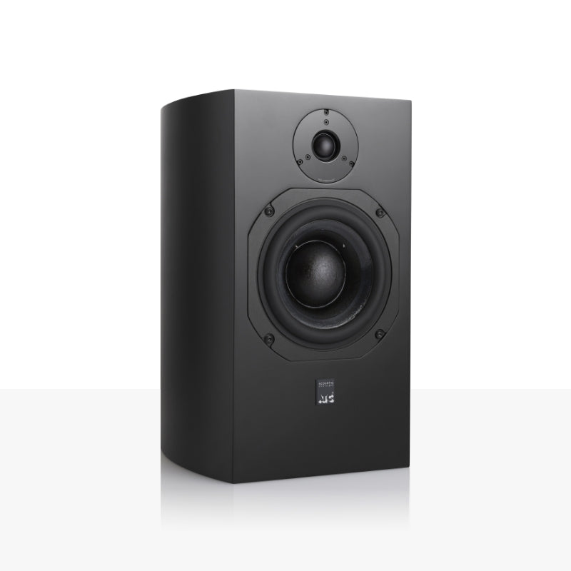 scm19 standmount speakers atc entry series iso no grill satin black