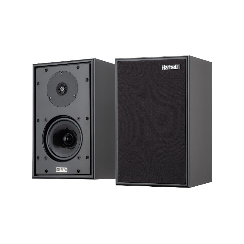 P3esr xd loudspeaker harbeth iso pair black satin