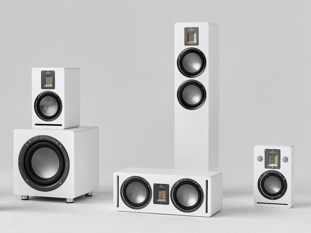 Close Up Speaker QR C Audiovector DreamAudio Mediagrid B