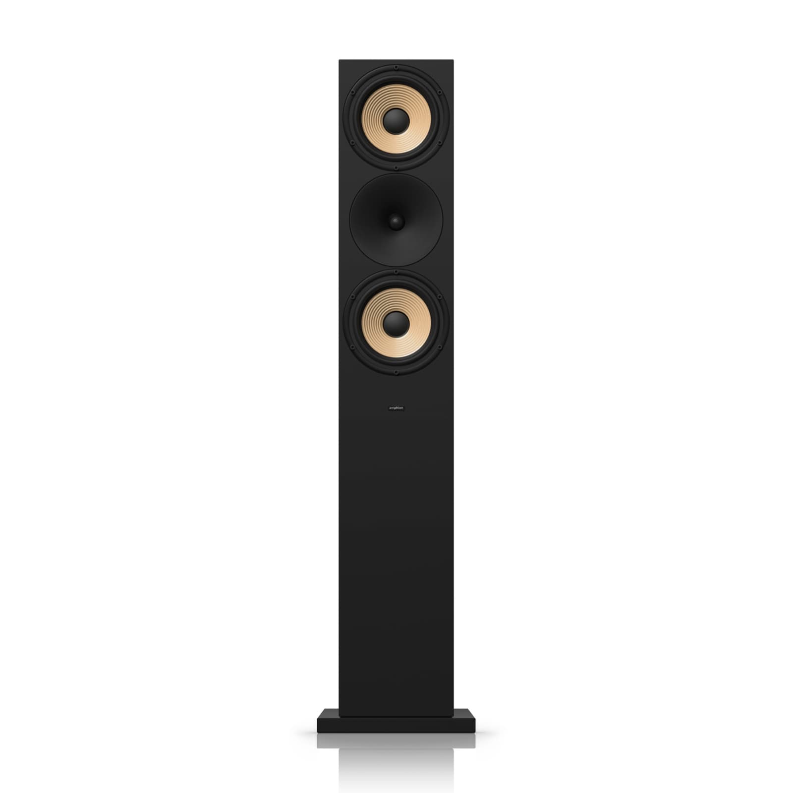 krypton3x floorstanding speakers amphion black front dreamaudio