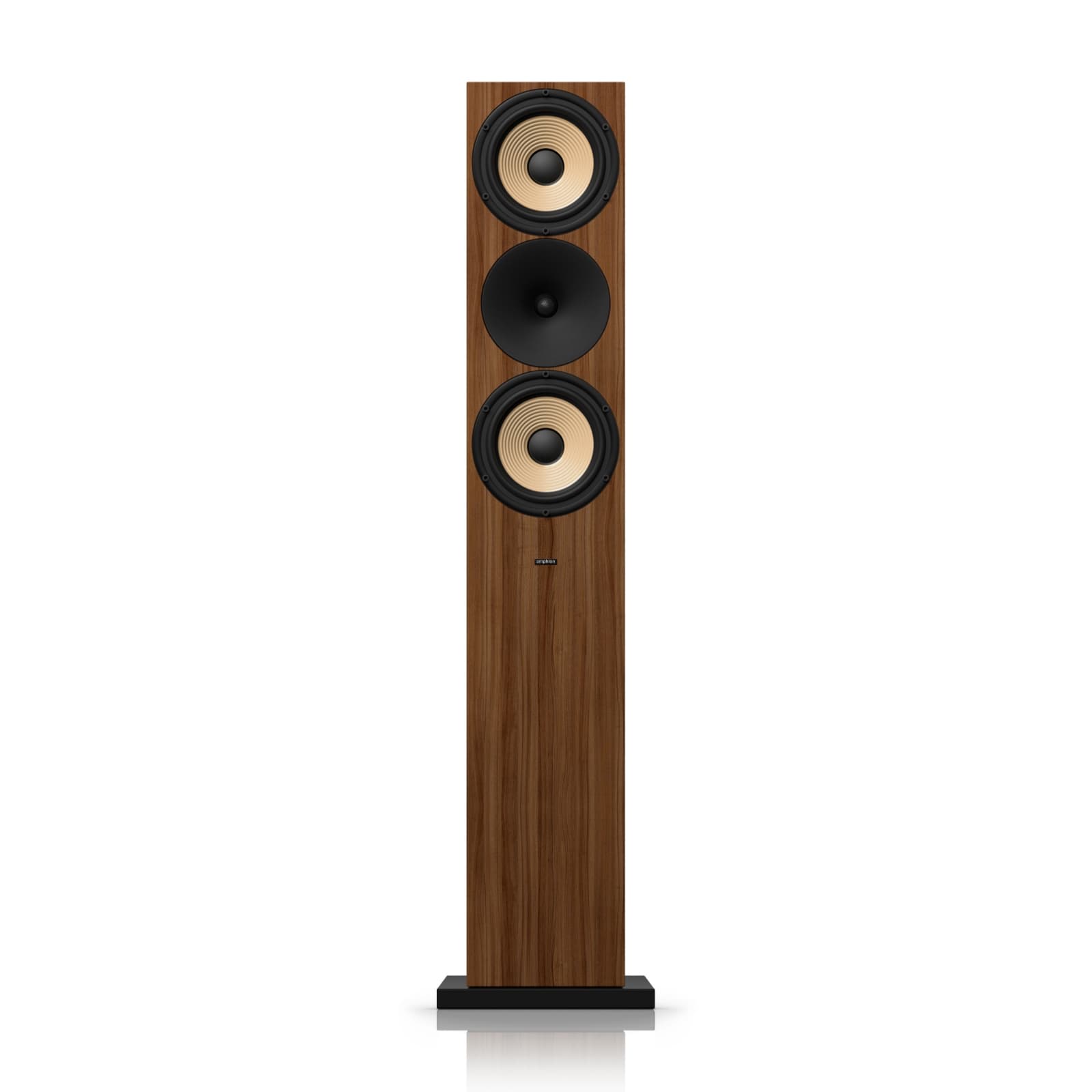 krypton3x floorstanding speakers amphion walnut front dreamaudio