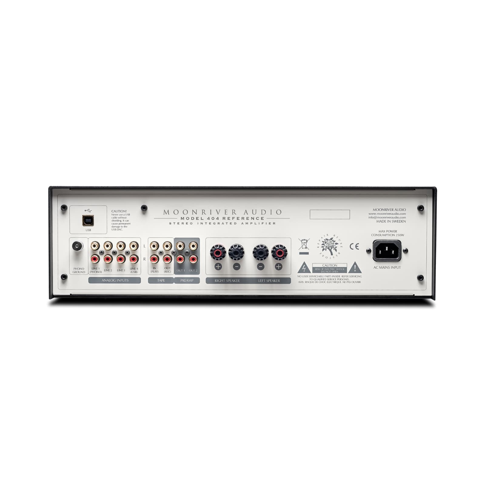 Moonriver Audio Model 404 Reference - Amplificateur stéréo intégré