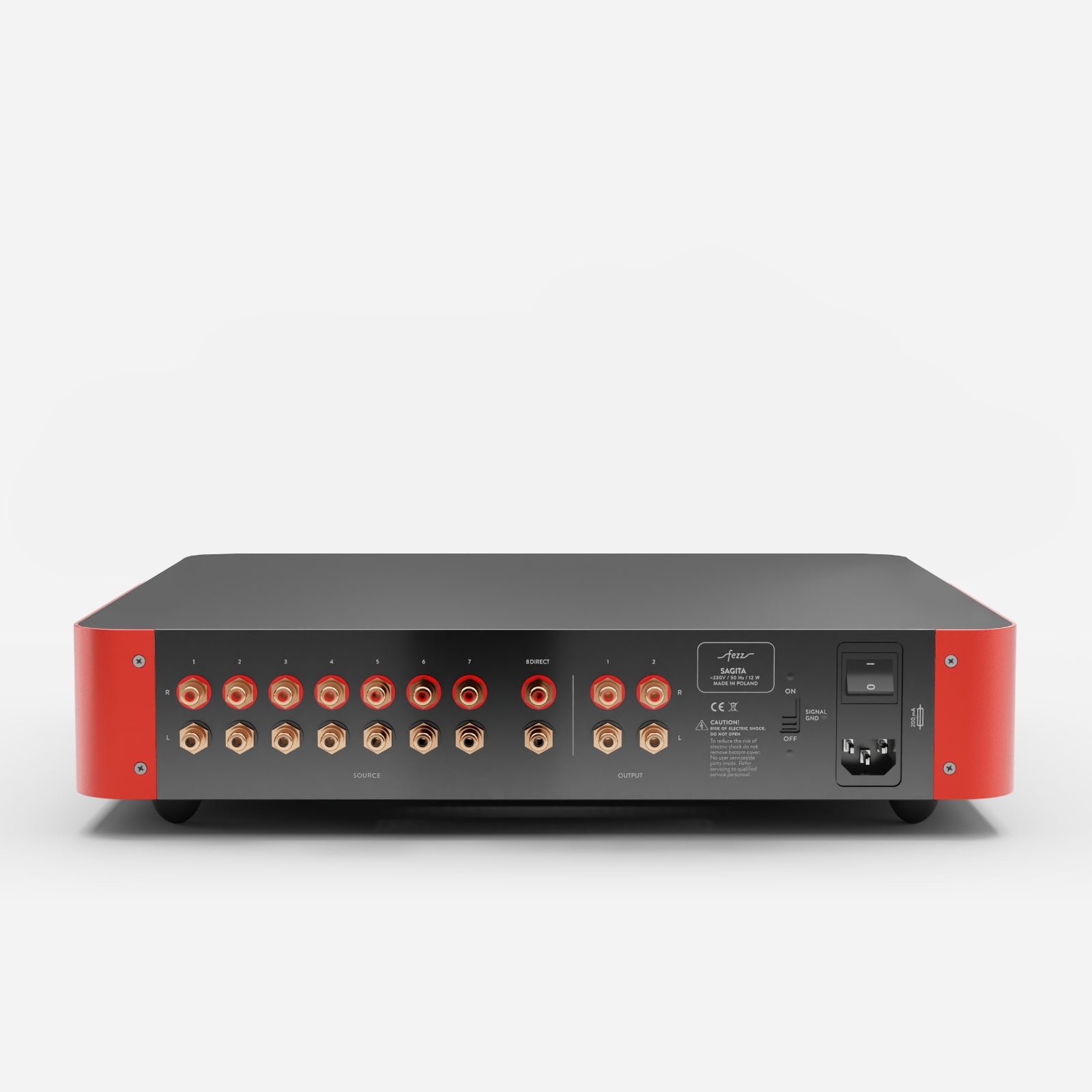 Fezz Sagita Préamplificateur Evolution - Burning Red