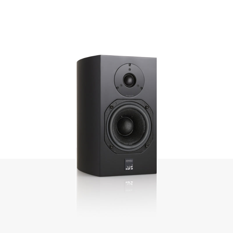 scm7 standmount speakers atc entry series iso no grill satin black