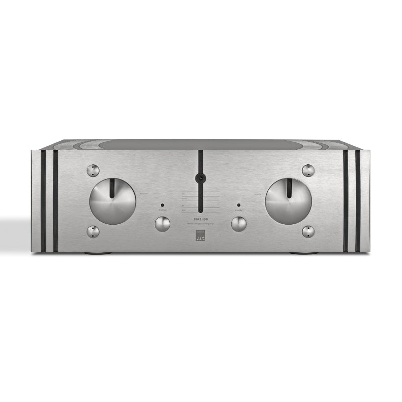 sia2 150 stereo integrated amplifier atc front silver