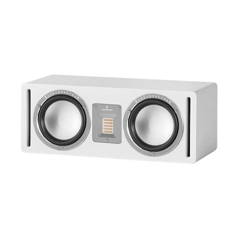 qr c center speaker audiovector iso white silk